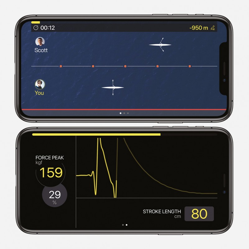 Гребной тренажер Technogym Skillrow
