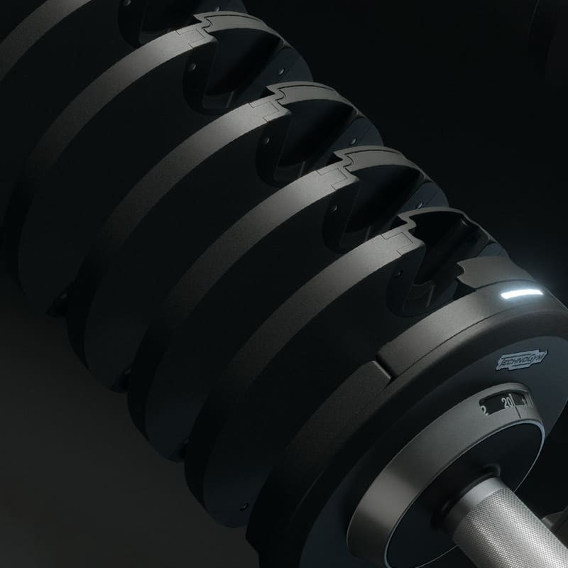 Гантели с регулируемым весом Technogym Connected Dumbbells