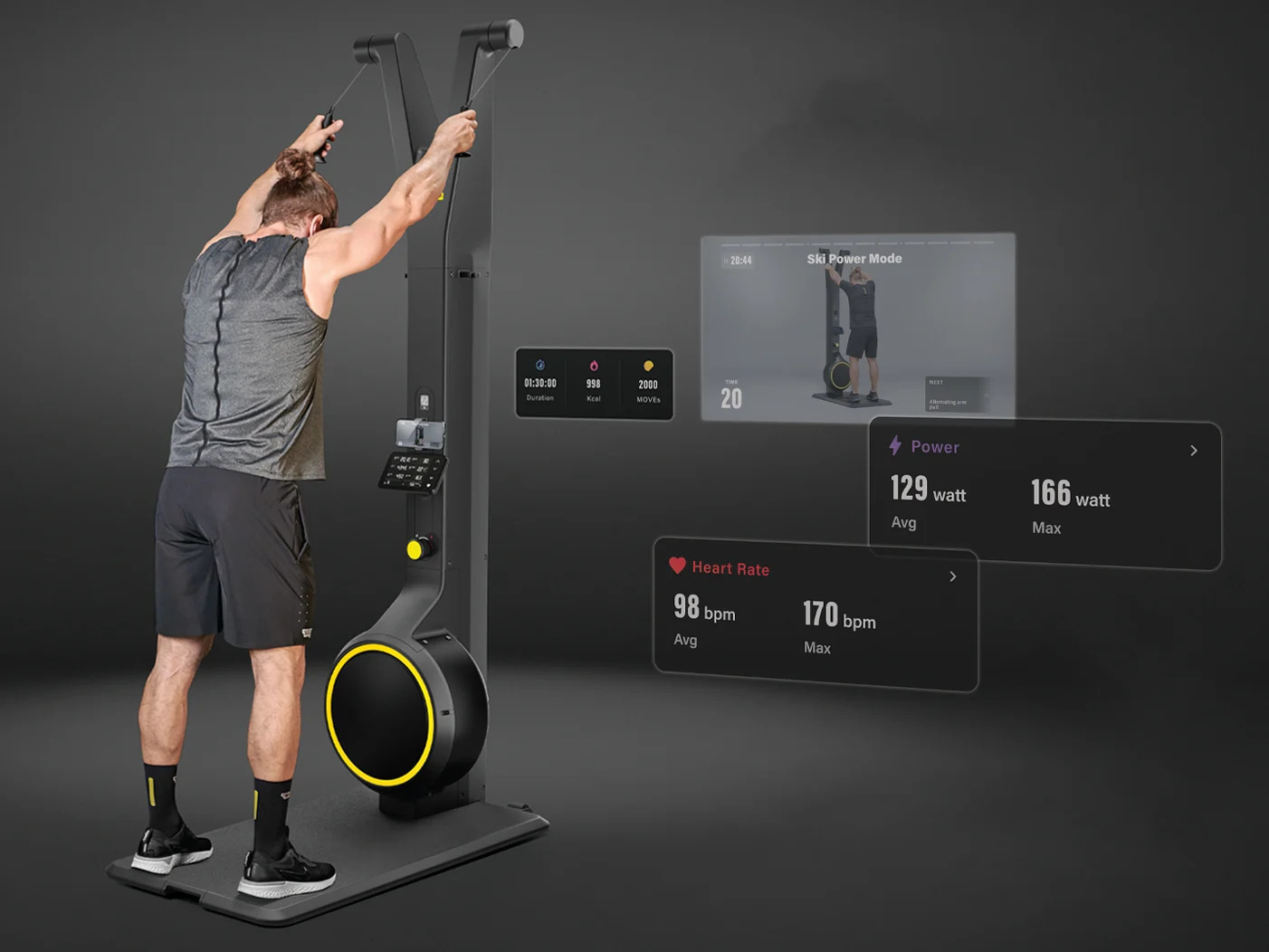 Гребной/лыжный  тренажер Technogym Skillup